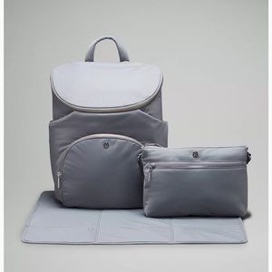 NWT lululemon New Parent Backpack 17L Grey